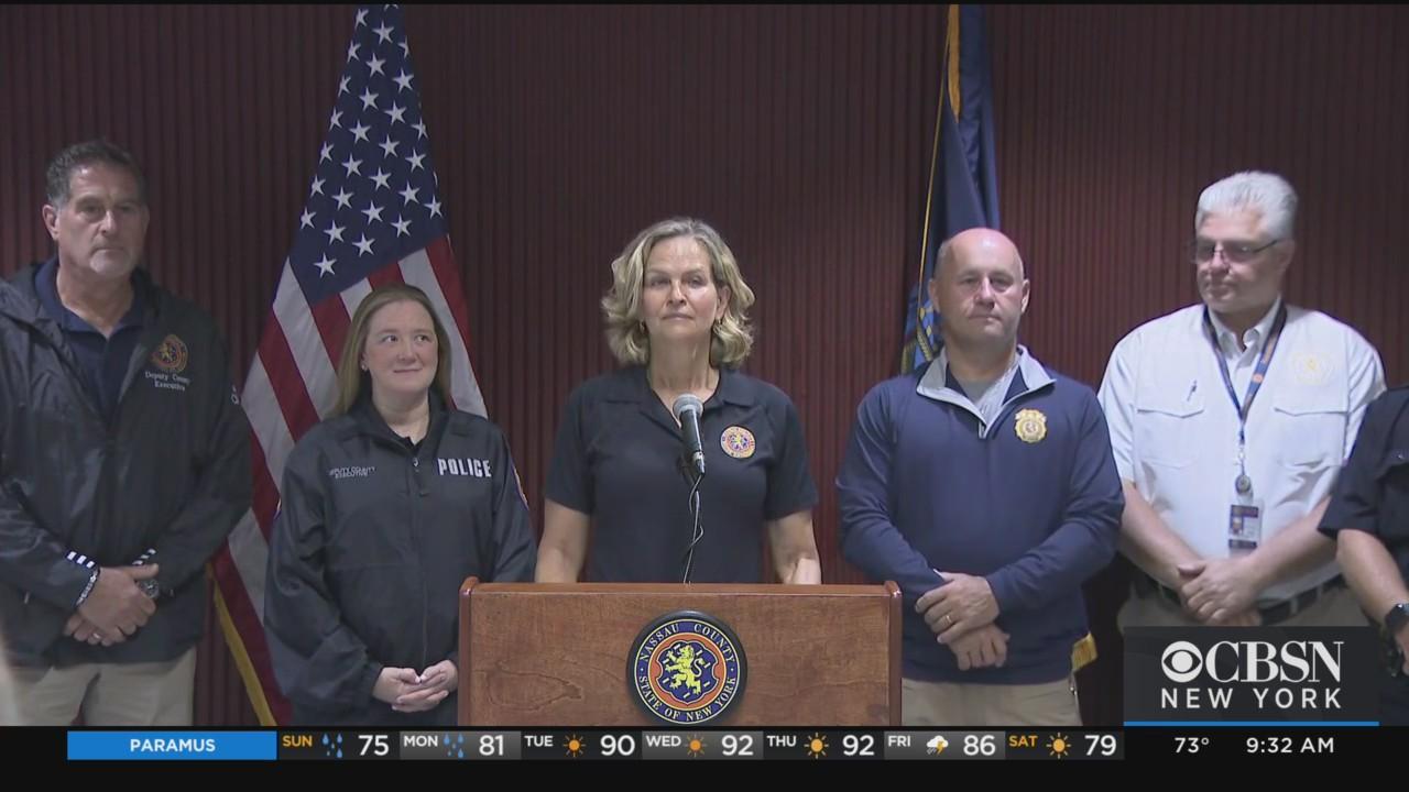 Nassau County Officials Hold Latest Henri Briefing