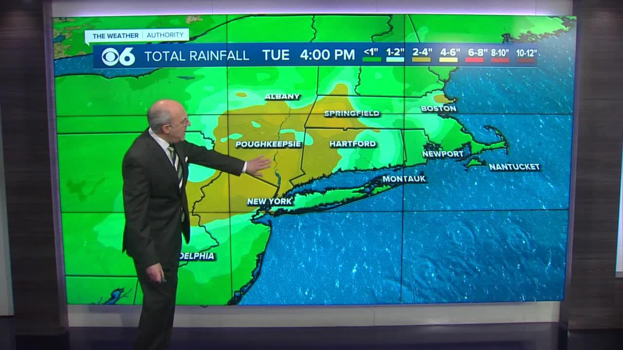 Tracking Henri : Storm moves inland, drenches Northeast (6:45 Sunday update)