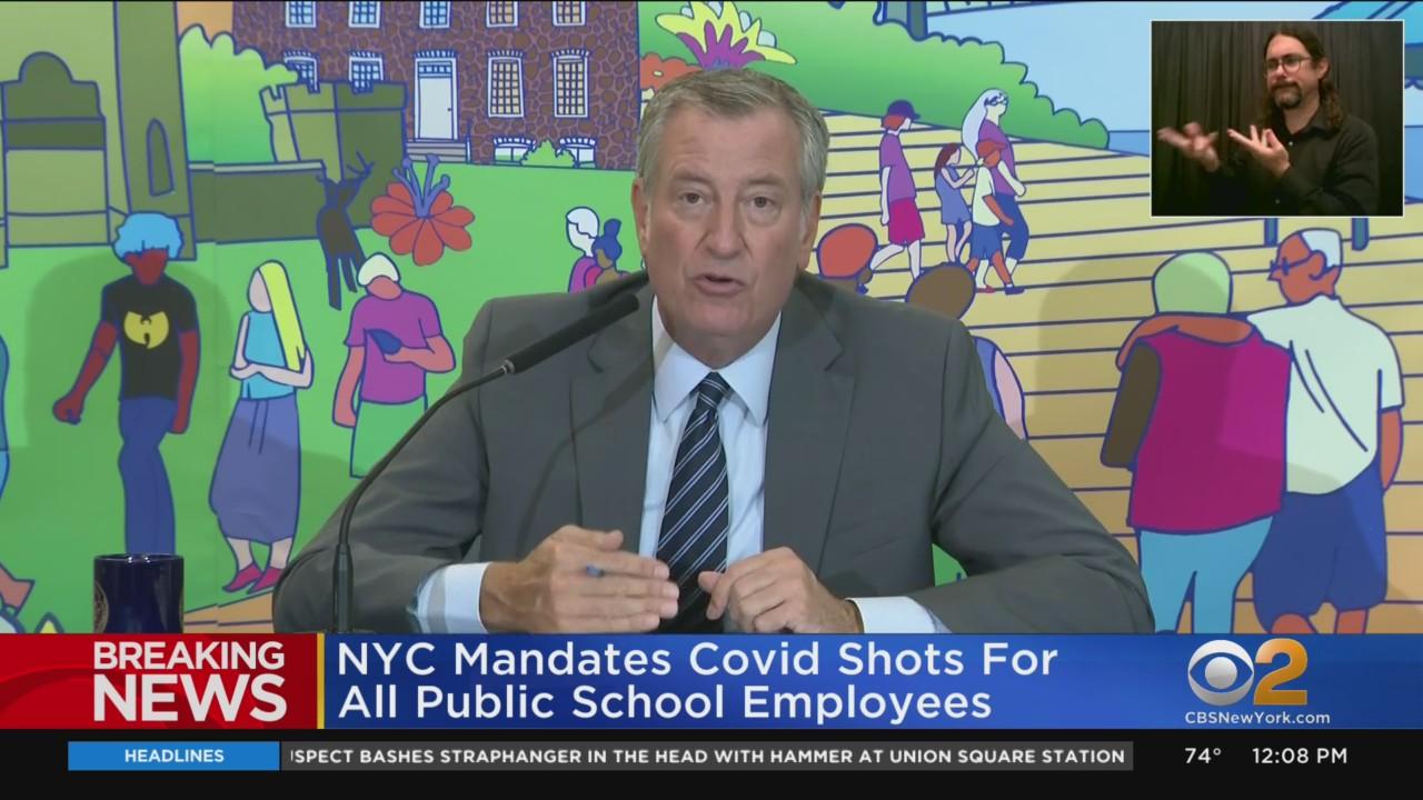 NYC Mandates Teachers, Staff Need To Be Vaccinated