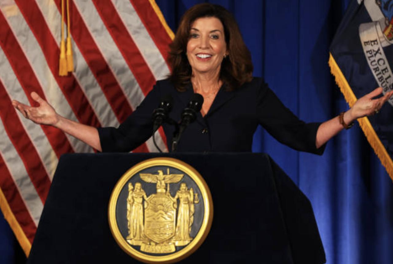 Kathy Hochul Becomes First Woman To Be Sworn in as Governor of NY