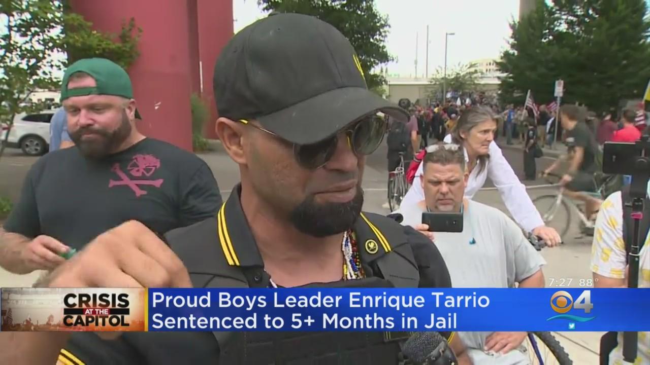 South Florida Proud Boys Leader Enrique Tarrio To Do Jail Time