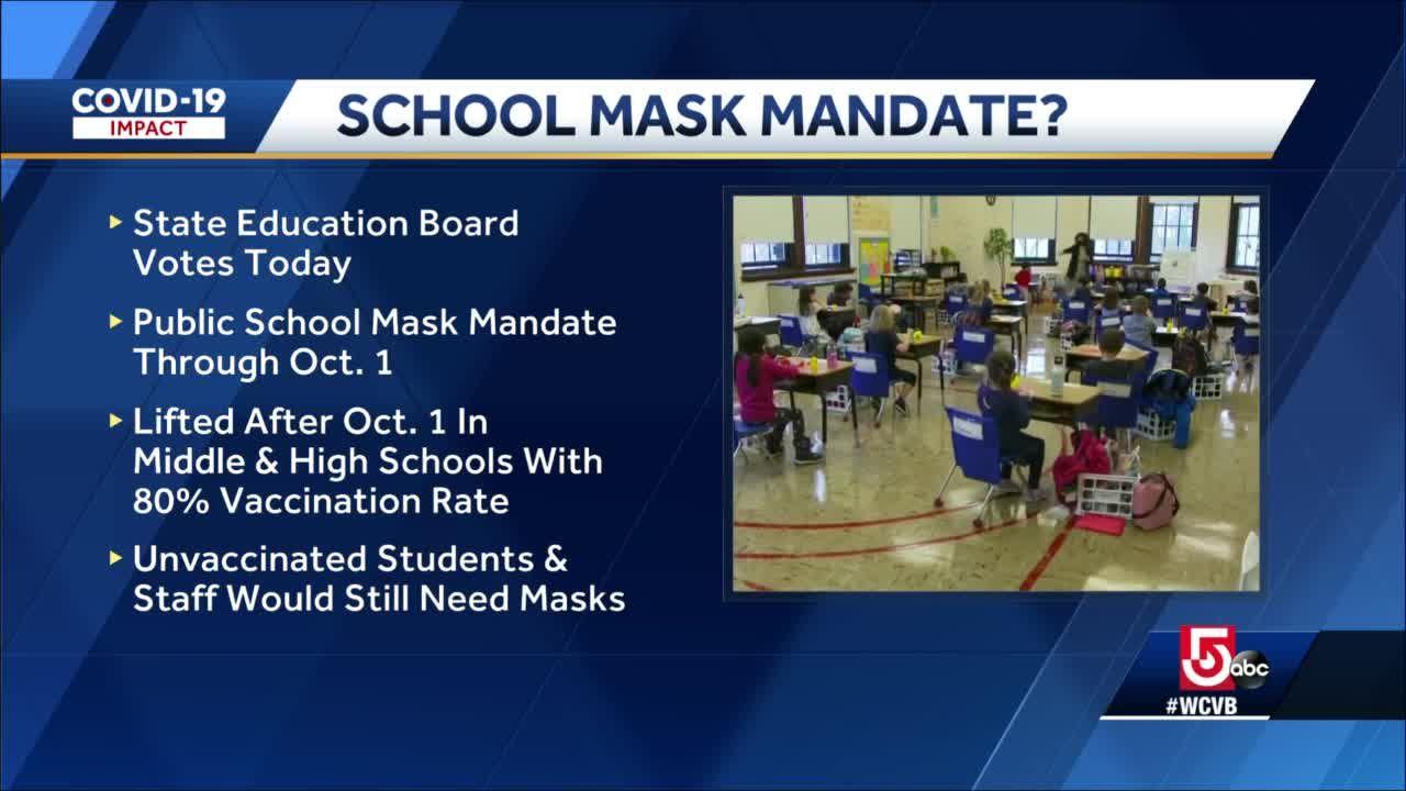 Statewide school mask mandate vote