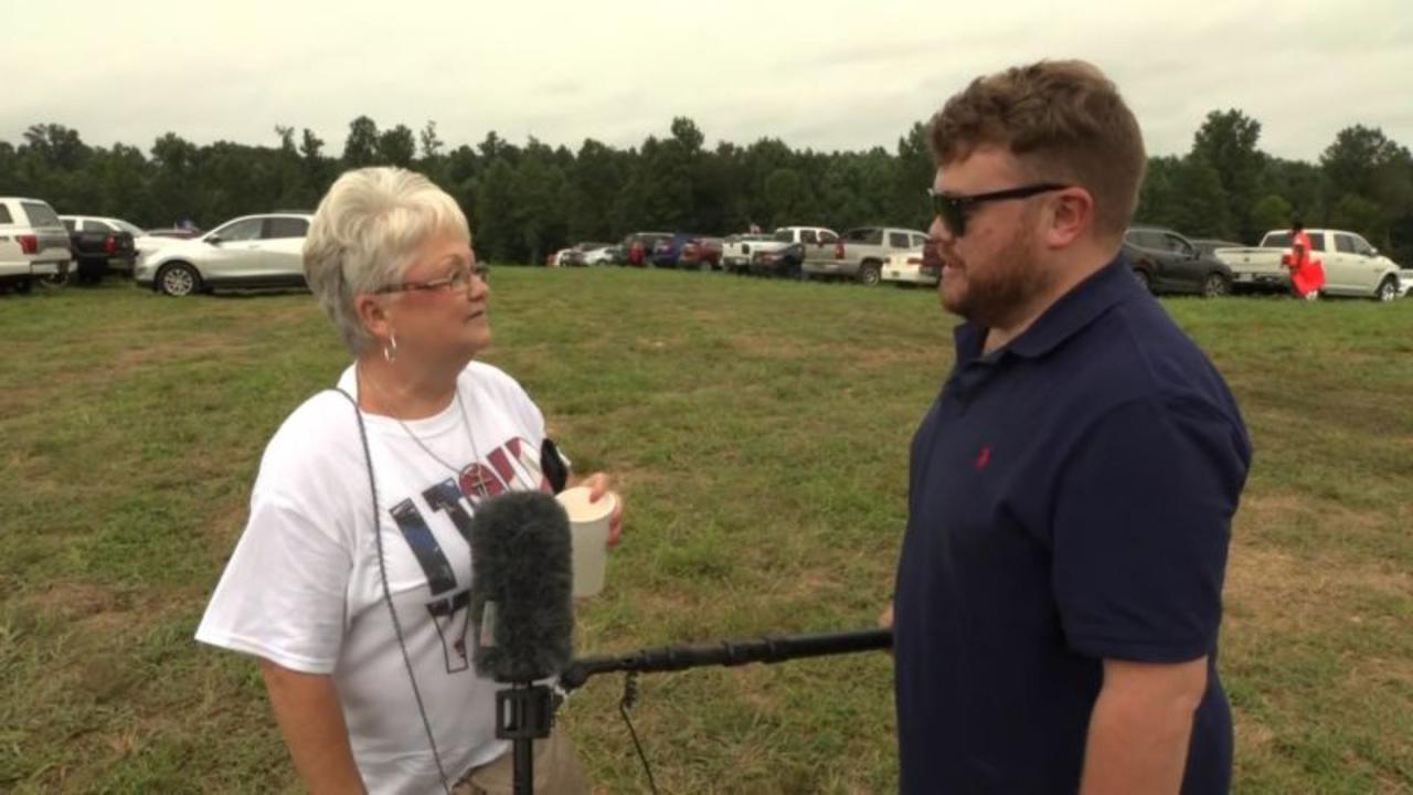 'I don't trust the CDC': Trump rally attendee on why she is unvaccinated