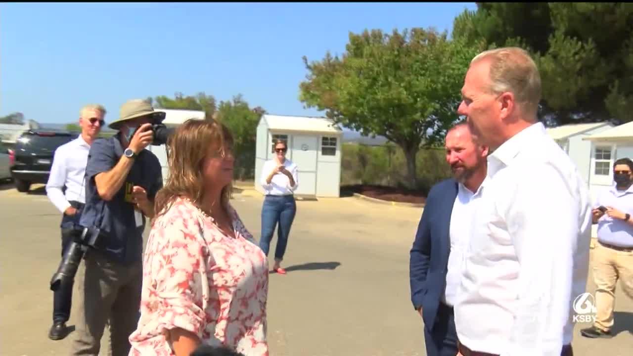 Recall candidate Kevin Faulconer visits Central Coast