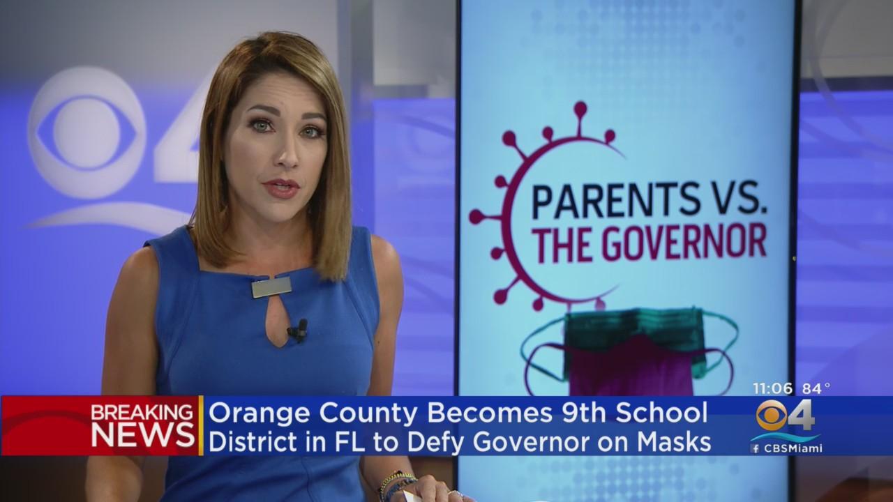 Orange County Becomes 9th School District In Florida To Defy Governor On Masks