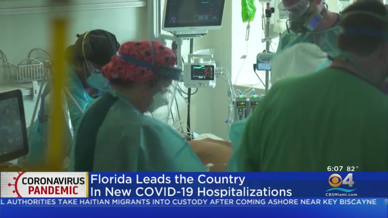 Florida Leads Nation In New COVID Hospitalizations