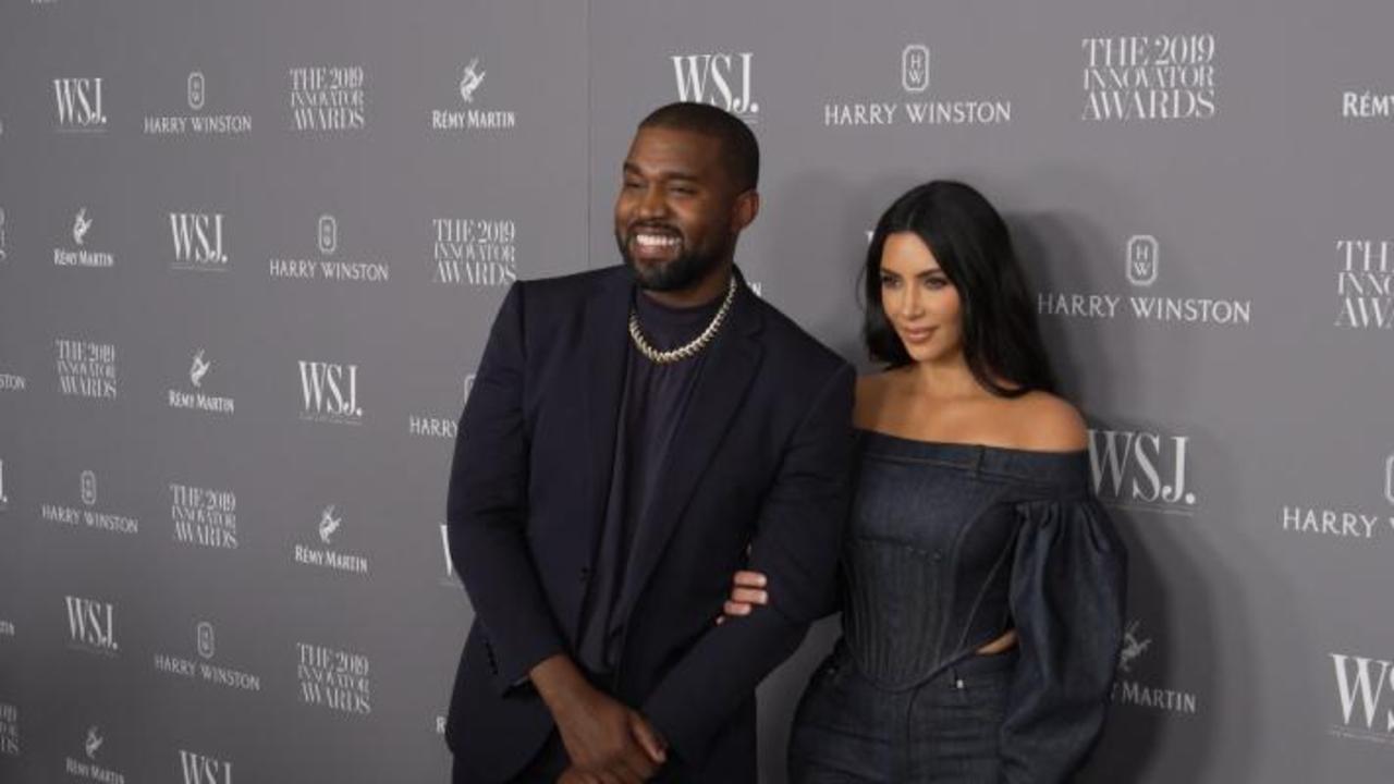 Kim Kardashian Wears Wedding Dress At Kanye West's 'Donda' Event