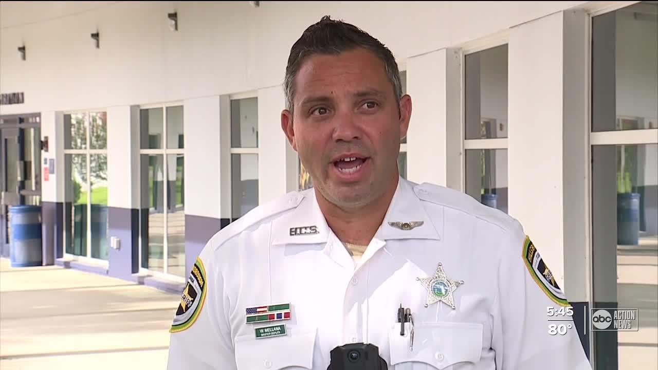 Tampa school resource deputy and nurse save student's life after he collapses on campus