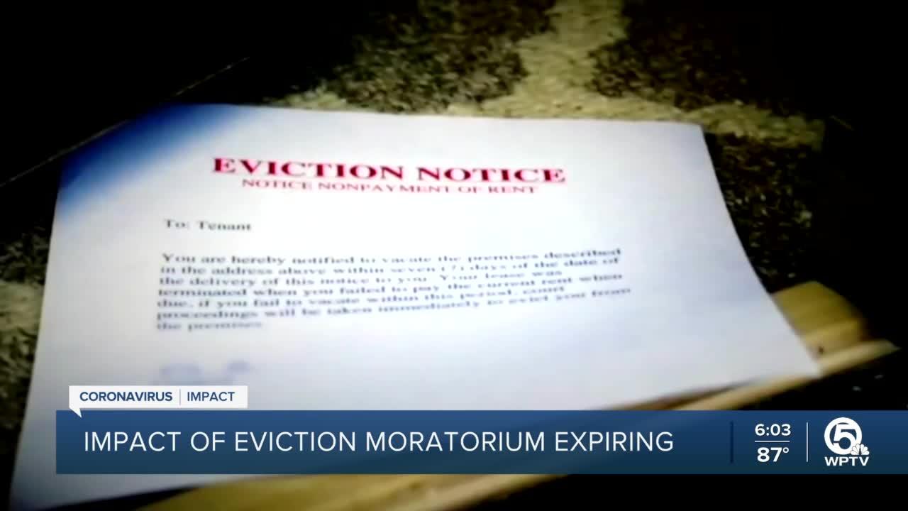 How will Supreme Court's ruling on evictions impact Palm Beach County?