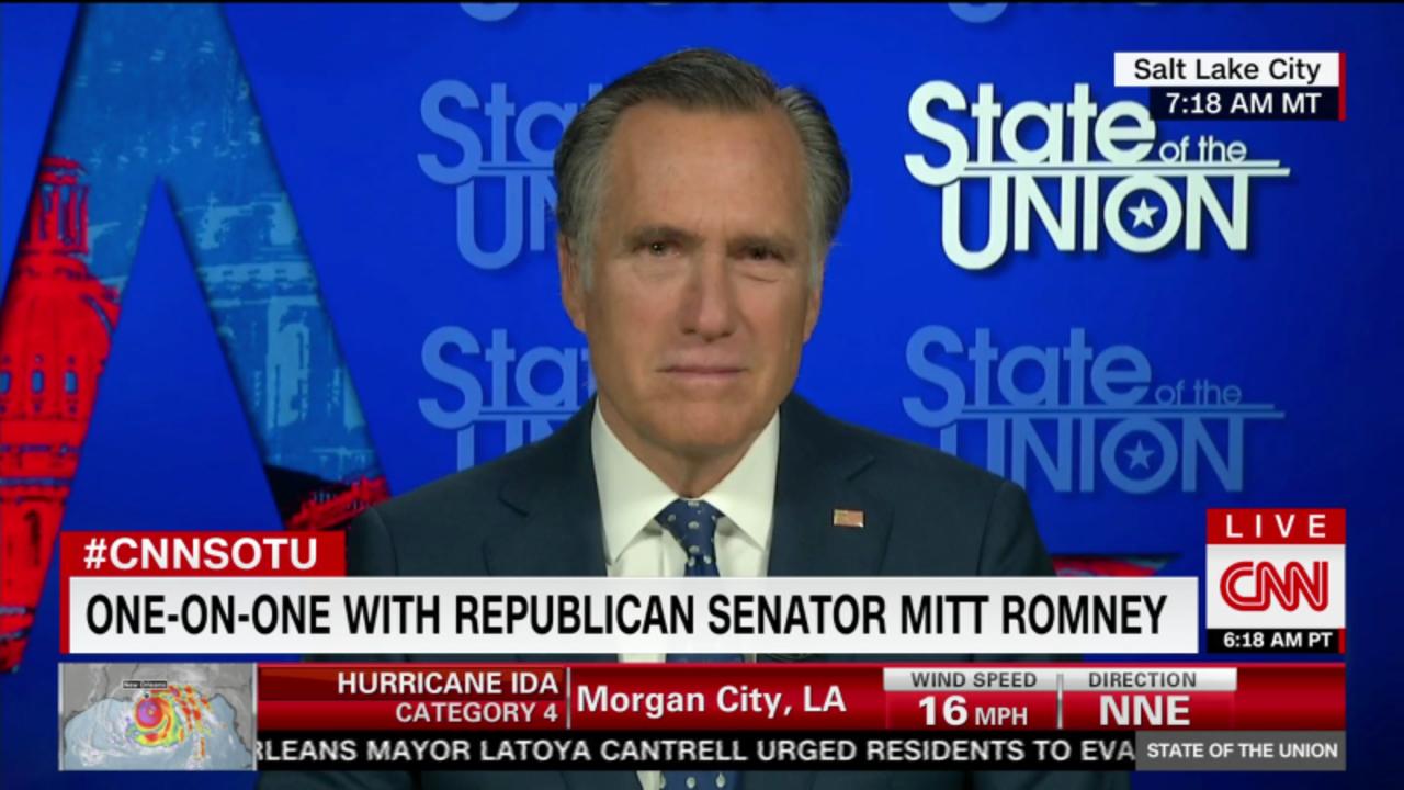 Romney: Leaving Americans and Afghans behind is 'moral stain'