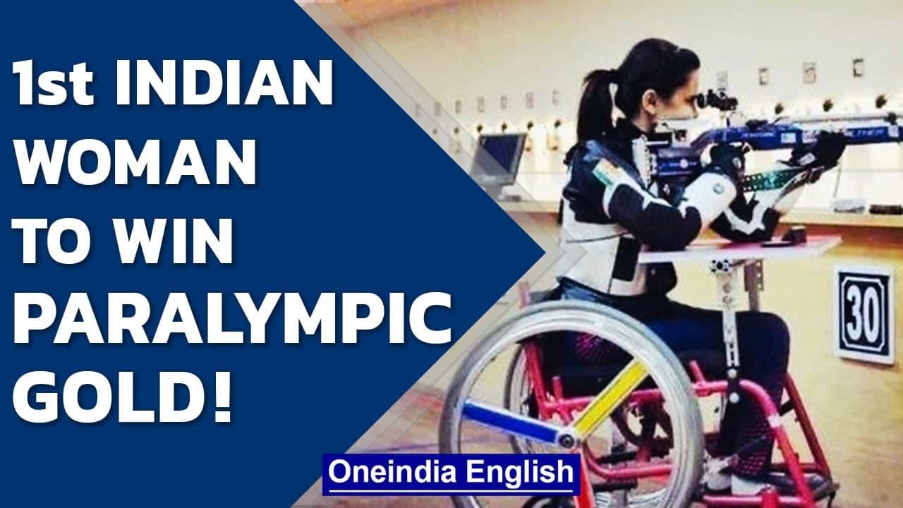 Avani Lekhara is first Indian woman to win Paralympic Gold, equals world record | Oneindia News