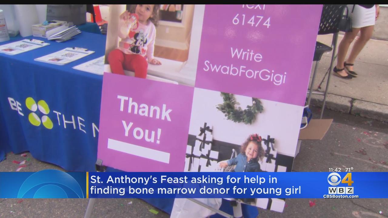 St. Anthony Feast Hopes To Help Find Bone Marrow Donor For Young Girl