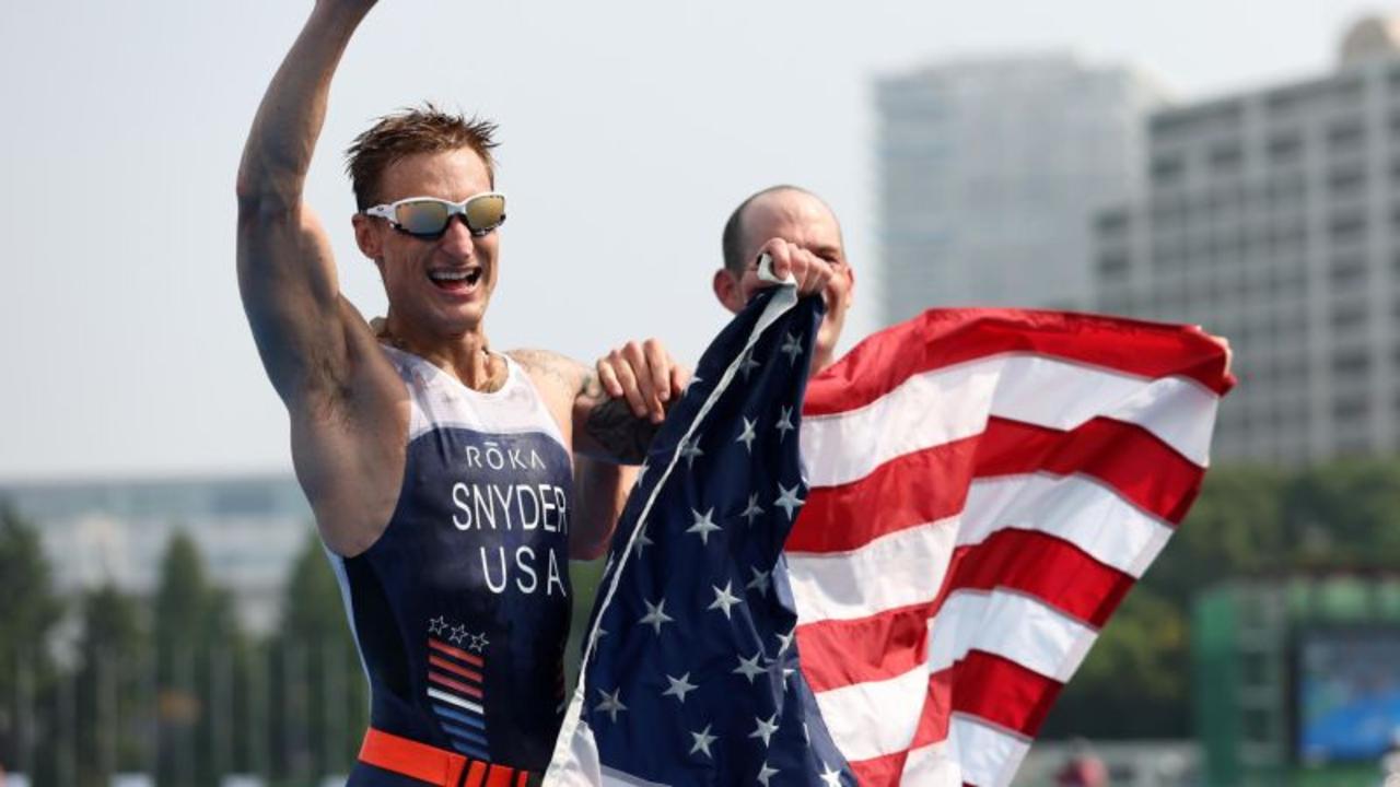 Blind Afghan war vet becomes first American Paralympian to win triathlon