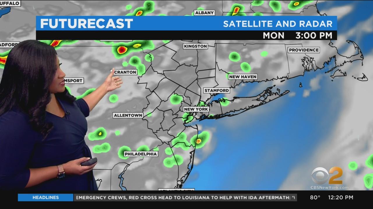New York Weather: CBS2's 8/30 Monday Afternoon Update