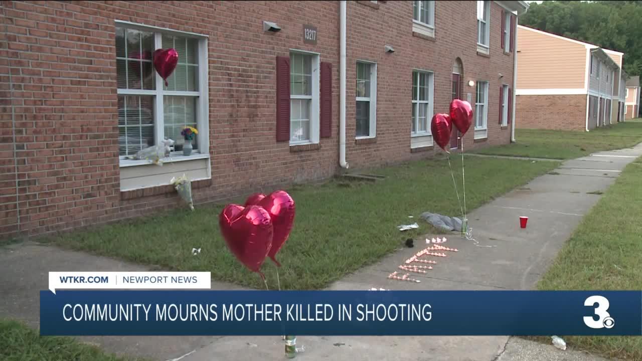 Newport News community, family remember young mother shot and killed