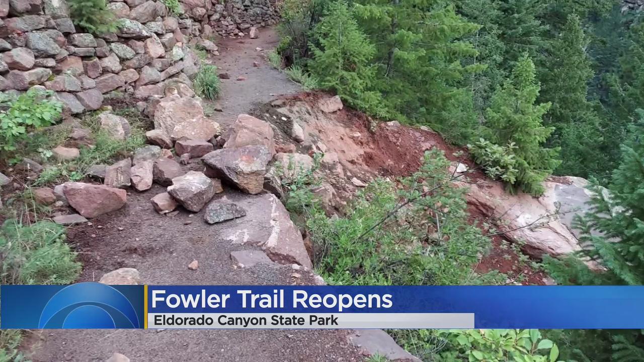 Fowler Trail In Eldorado Canyon State Park Reopens To Hikers