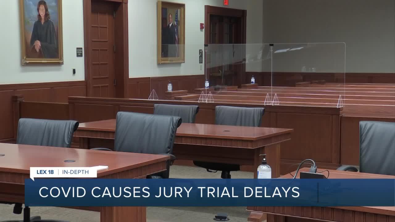 COVID causes jury trial delays