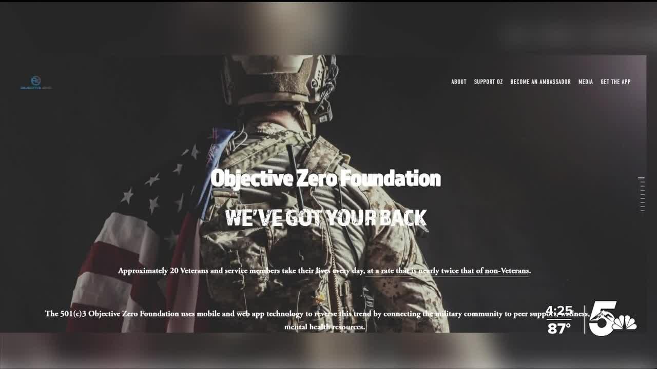 Objective Zero App hopes to help veterans with their mental health