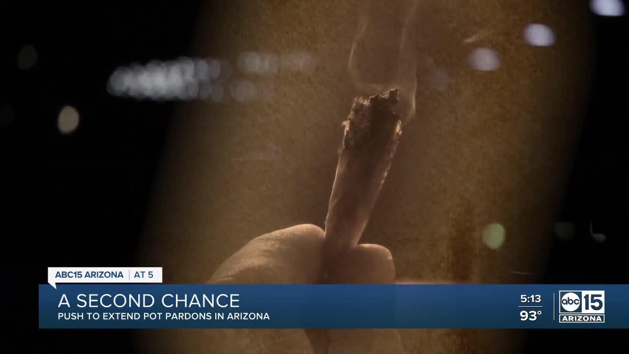 Push on to extend pot pardons in Arizona