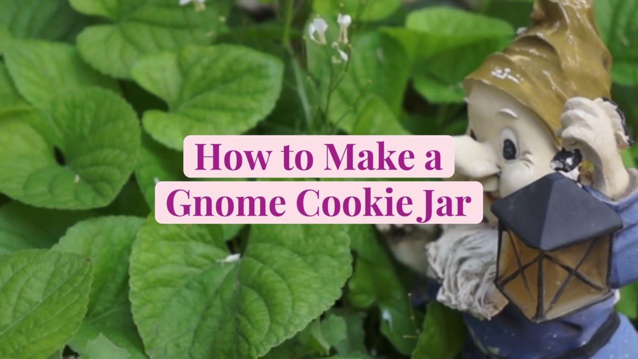 How to Make a Gnome Cookie Jar