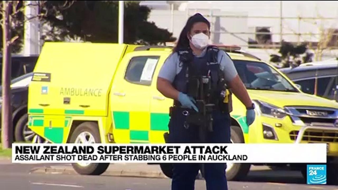 New Zealand police kill 'terrorist' after he stabs 6 people