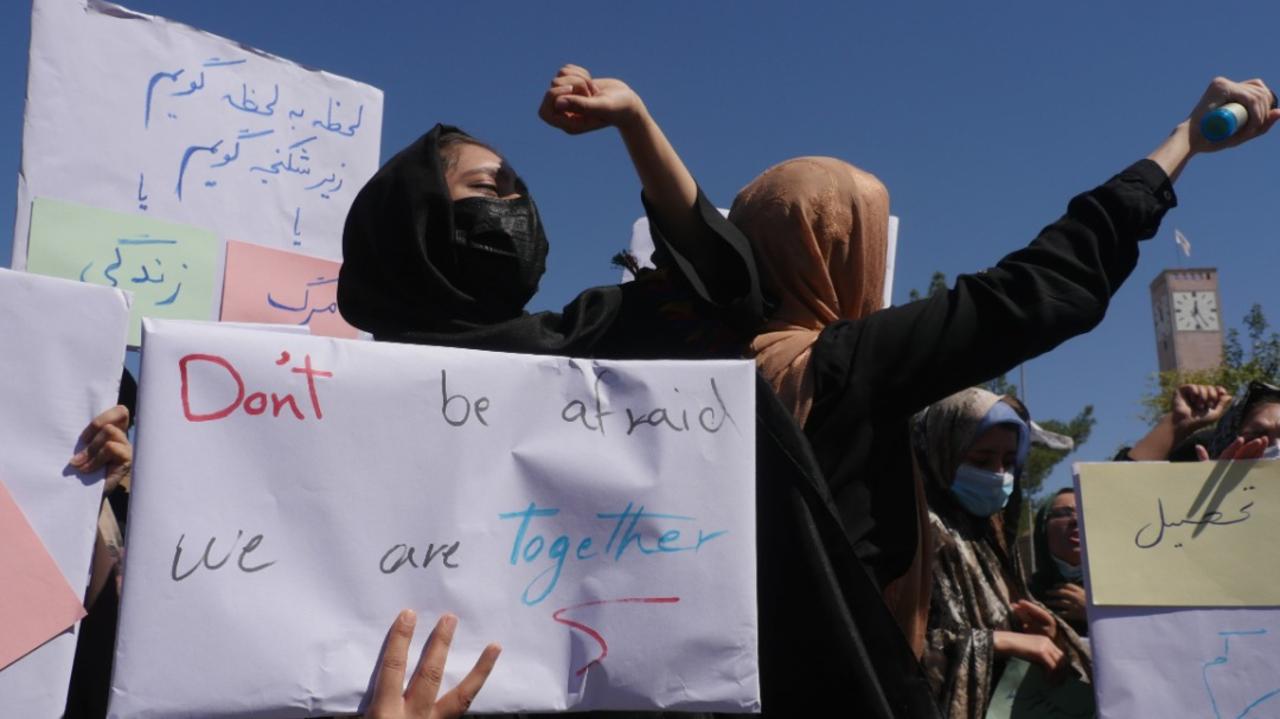 Women Activists Demand a Role in Taliban-Controlled Afghanistan
