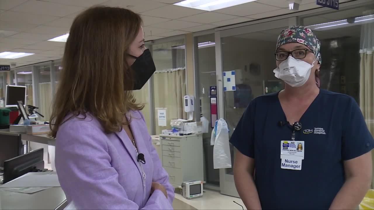Tampa hospital worker speaks about ongoing struggles of profession during pandemic