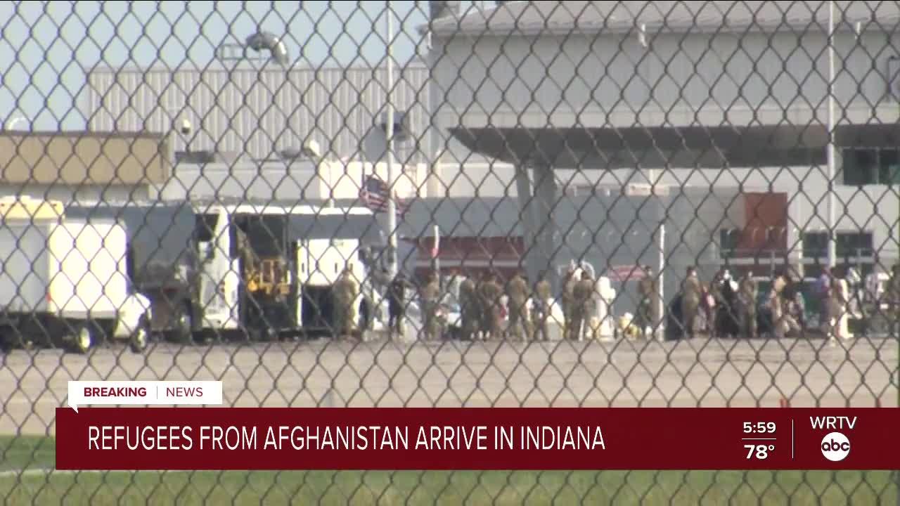 Refugees from Afghanistan Arrive in Indiana