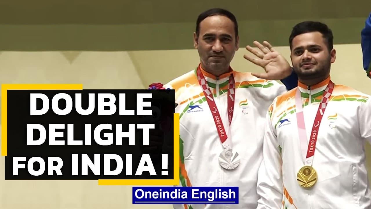 Tokyo Paralympics: Double delight as India bag gold and silver in shooting | Oneindia News