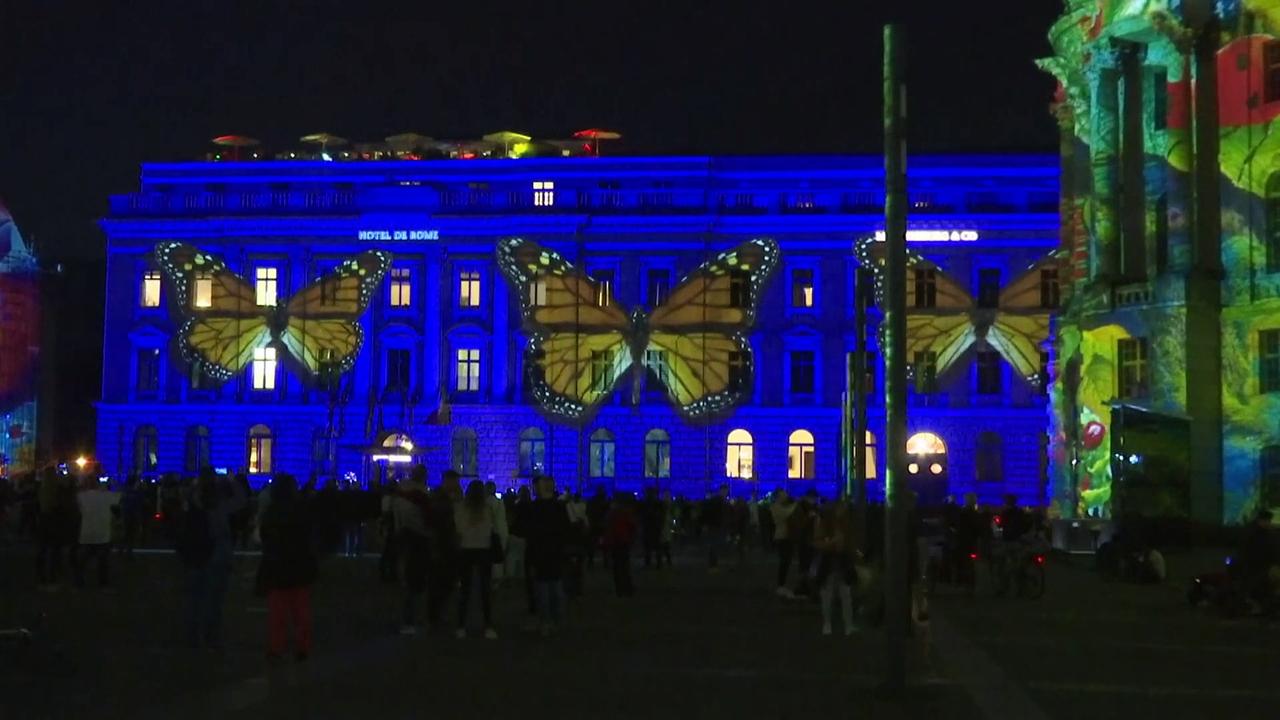 Berlin's 17th festival of lights highlights environmental challenges