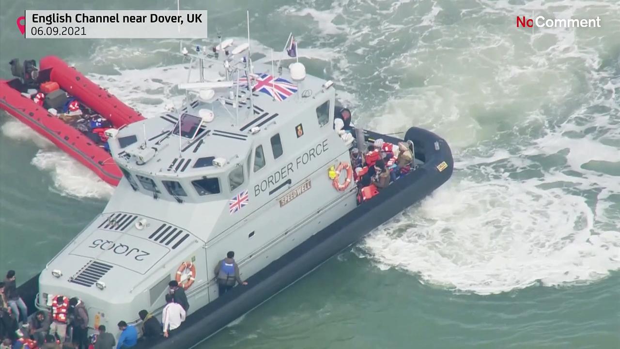 Groups of migrants rescued off UK port of Dover