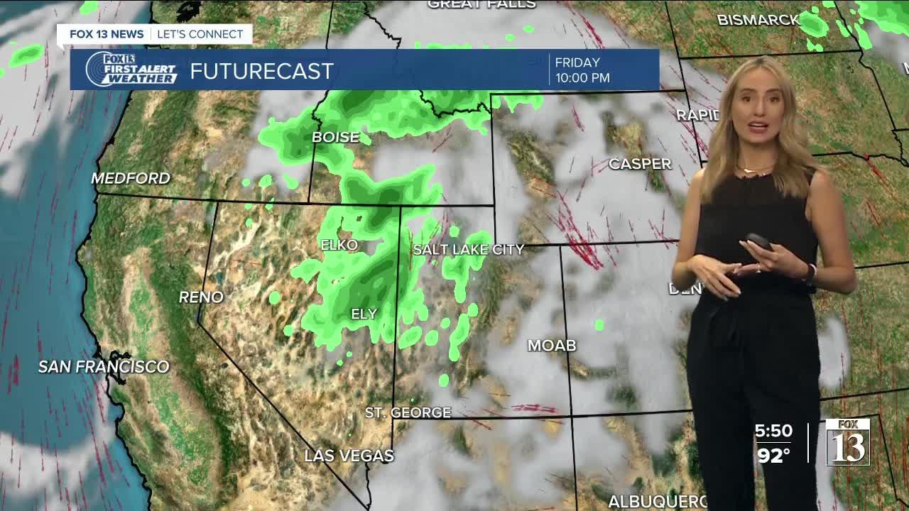 Monday night weather forecast (Labor Day, Sept. 6)