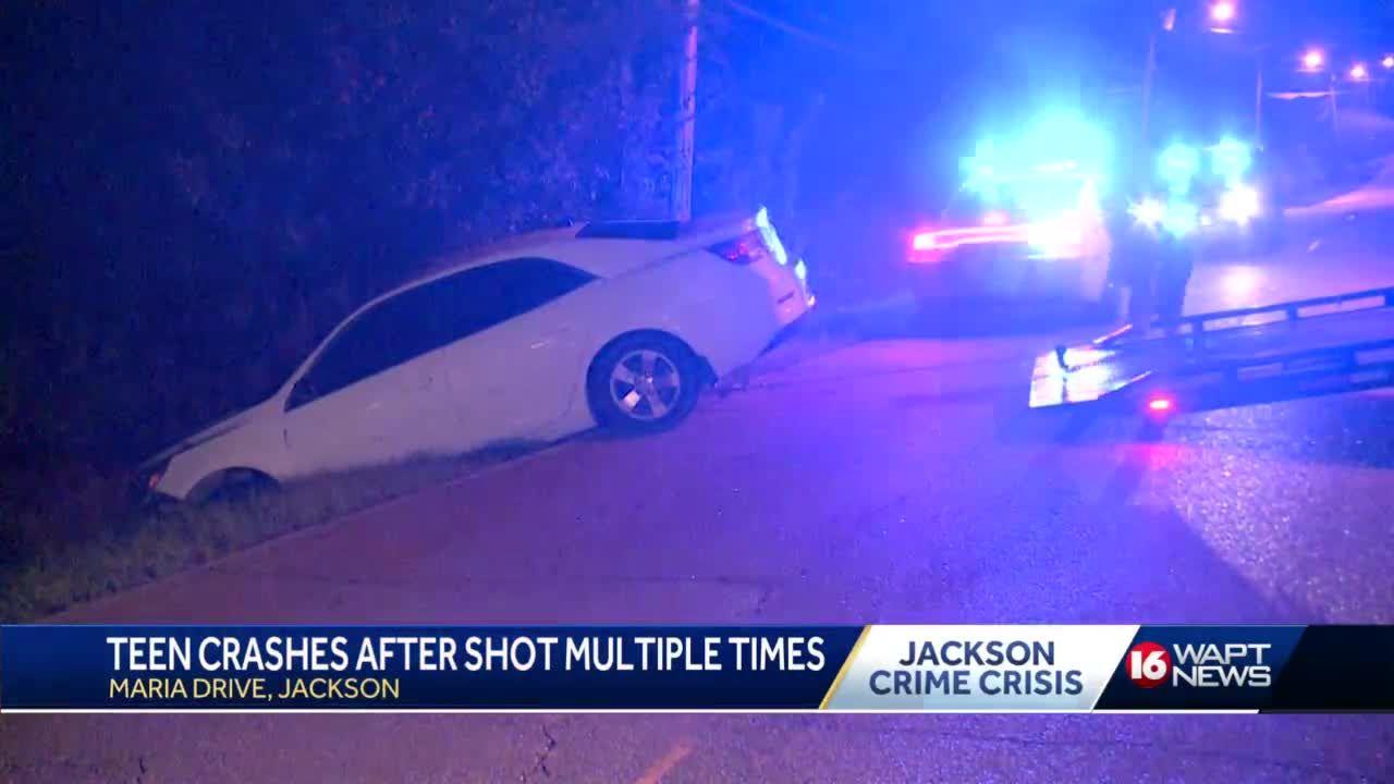 16-year-old shot in Jackson