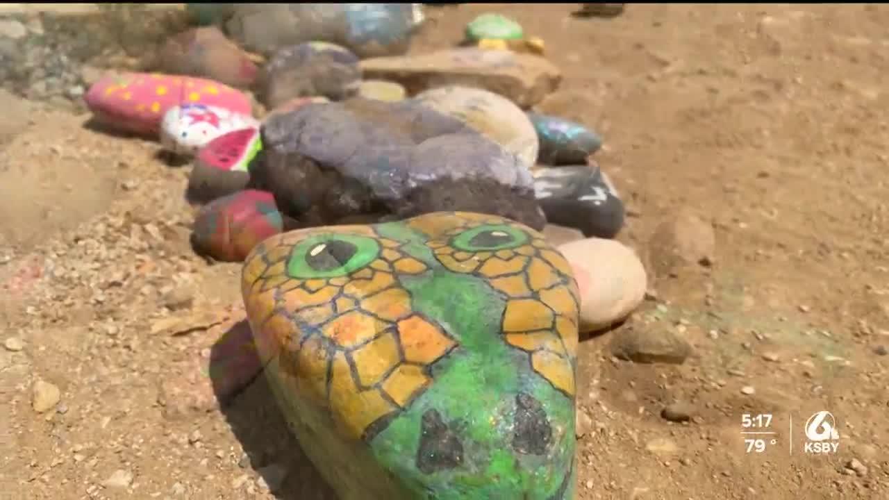 Atascadero’s “Rock Snake” moved prior to construction