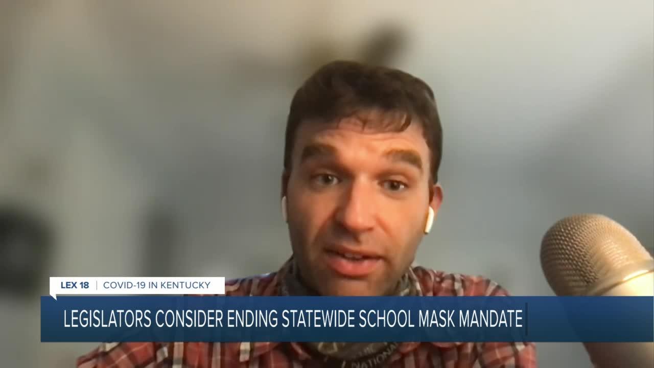 Legislators consider ending statewide school mask mandate