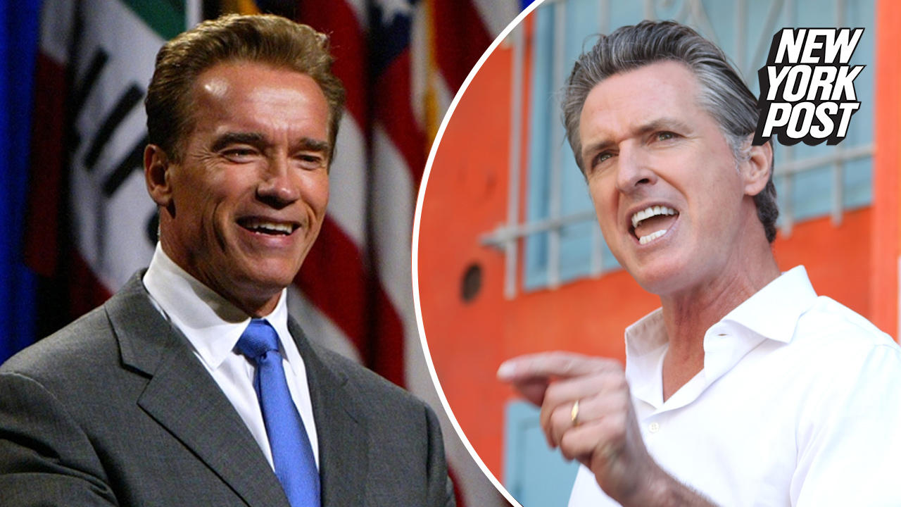 Schwarzenegger calls Newsom's California recall challenge identical to his own 2003 win
