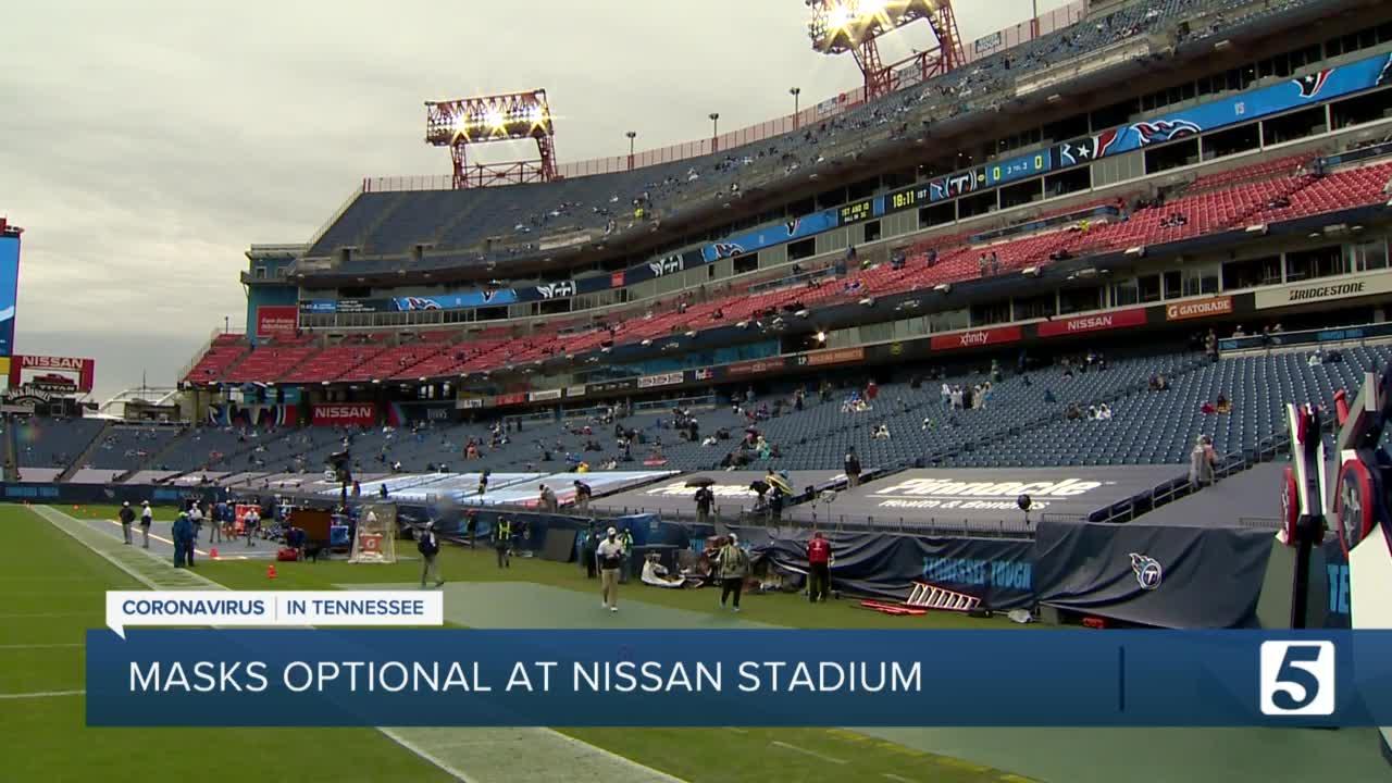 Titans will not require masks or proof of vaccination this season at Nissan Stadium