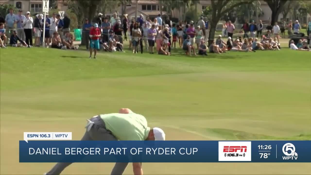 Daniel Berger heads to Ryder Cup