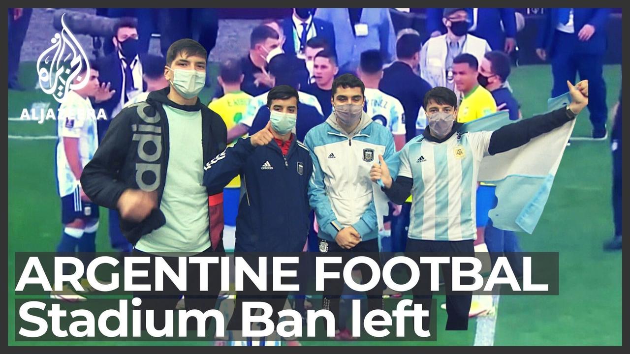 Argentinian football fans return to stadiums