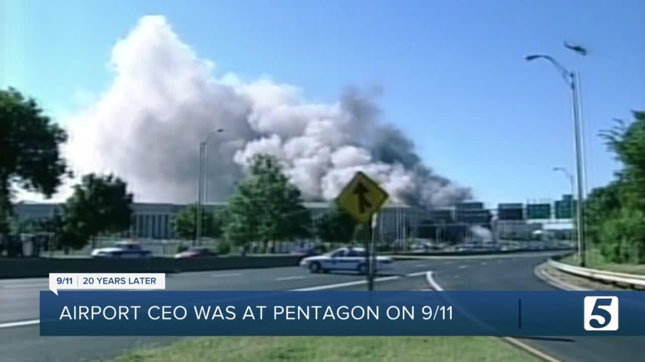 Nashville Airport CEO recounts moments of 9/11 at the Pentagon
