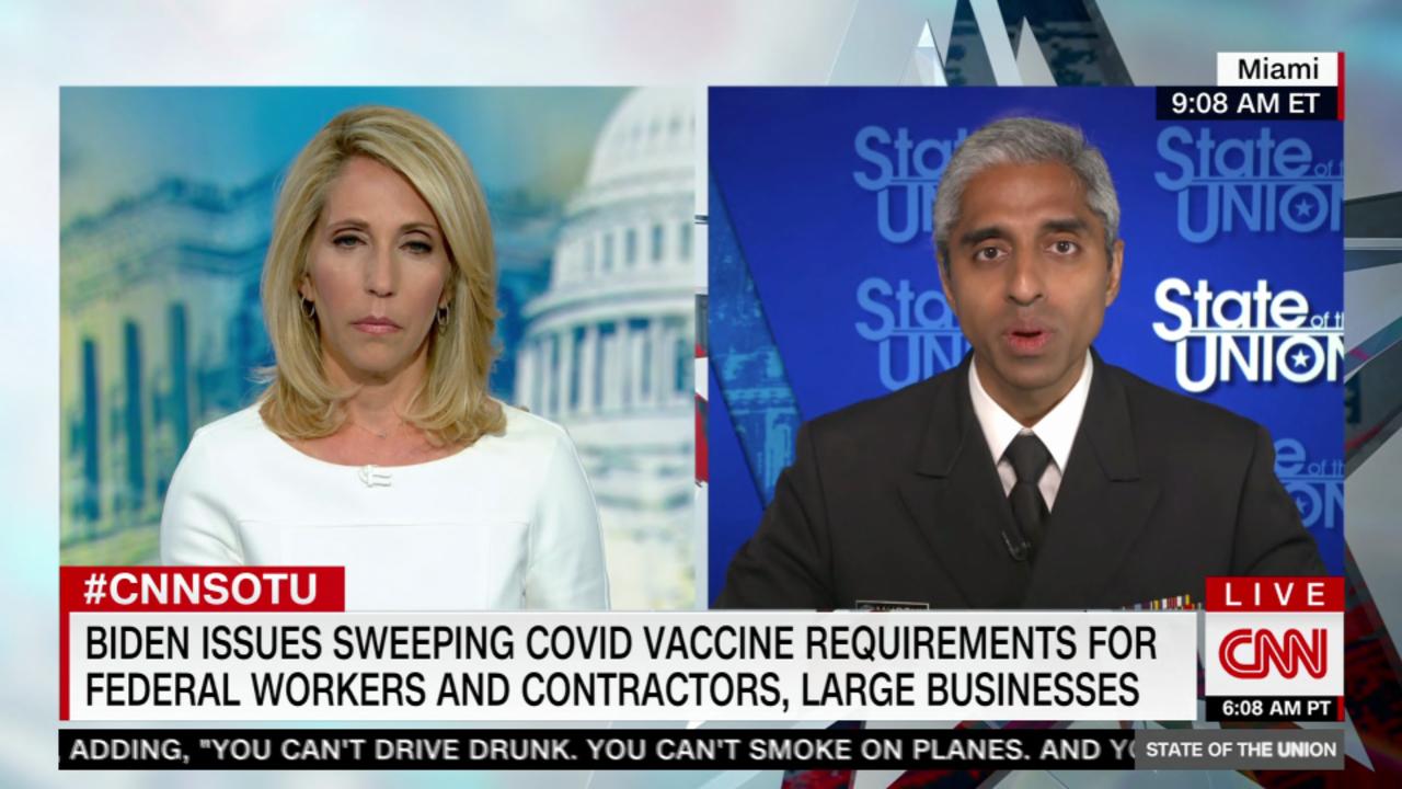 Surgeon General: Why US isn't mandating vaccines to fly