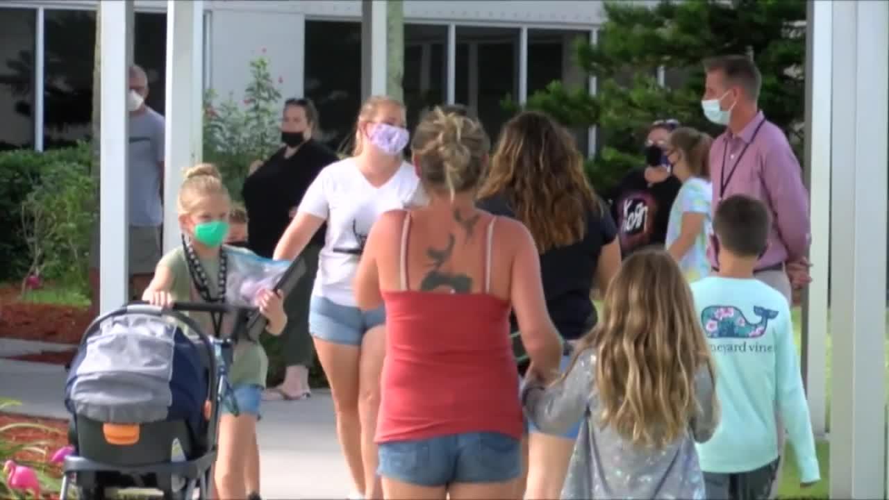 Treasure Coast Elementary reopens with face mask policy after closing due to COVID-19