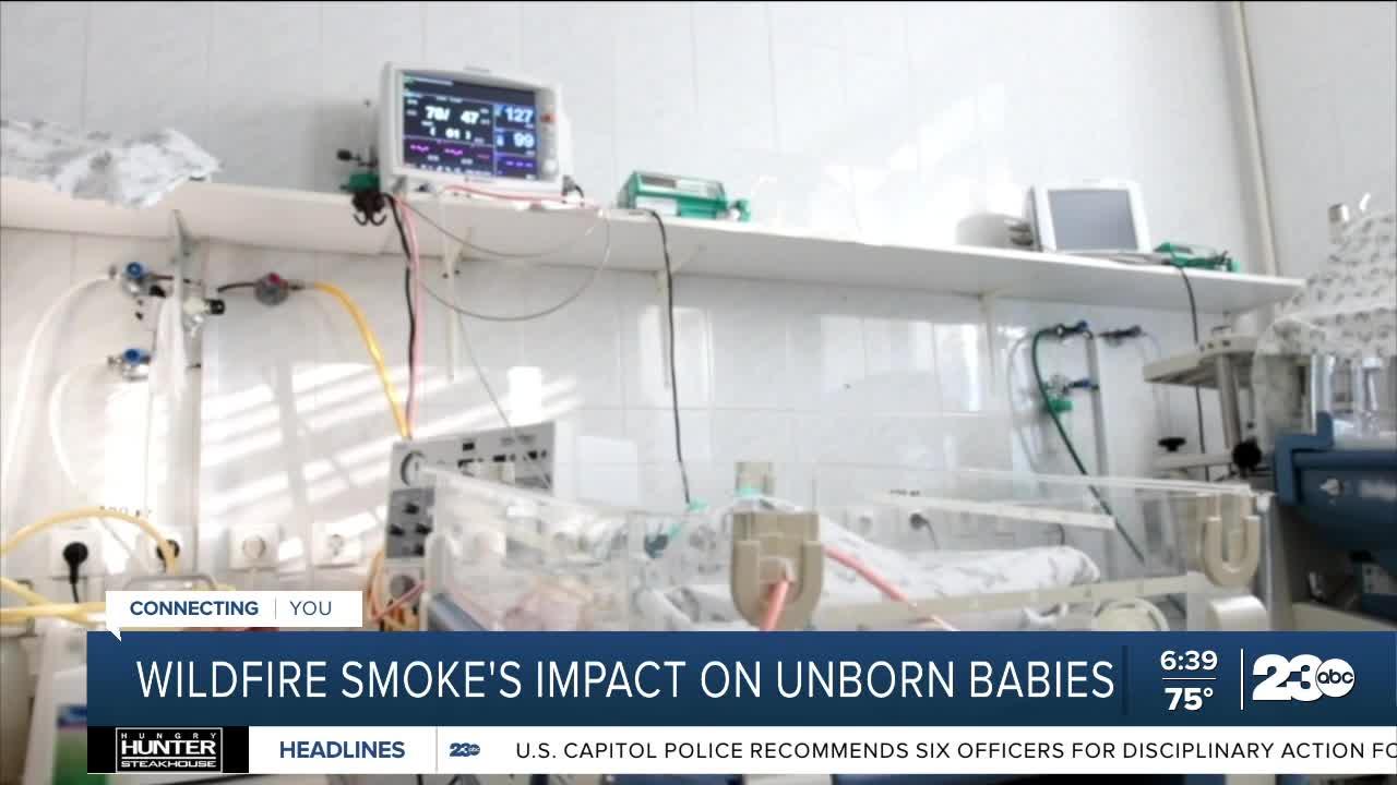 Wildfire smoke's impact on unborn babies