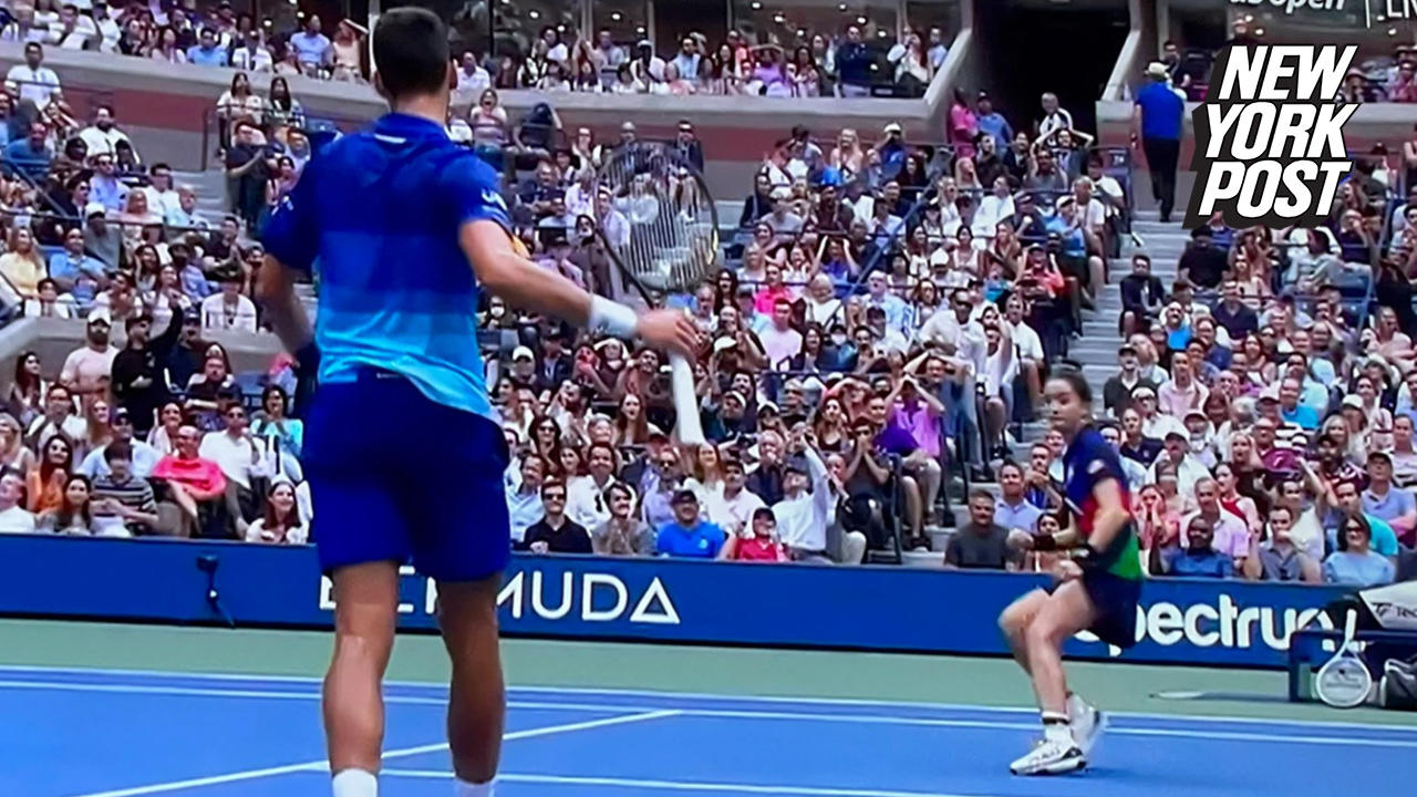 Novak Djokovic 'split second from catastrophe' in scary ball kid moment at US Open