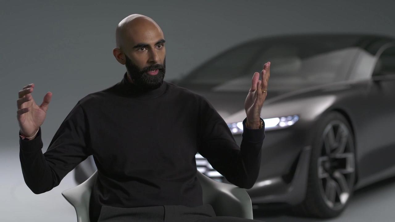 Audi grandsphere concept - Interview Amar Vaya