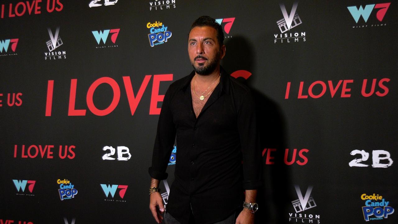 Danny A. Abeckaser attends the “I Love Us” premiere red carpet in Los Angeles