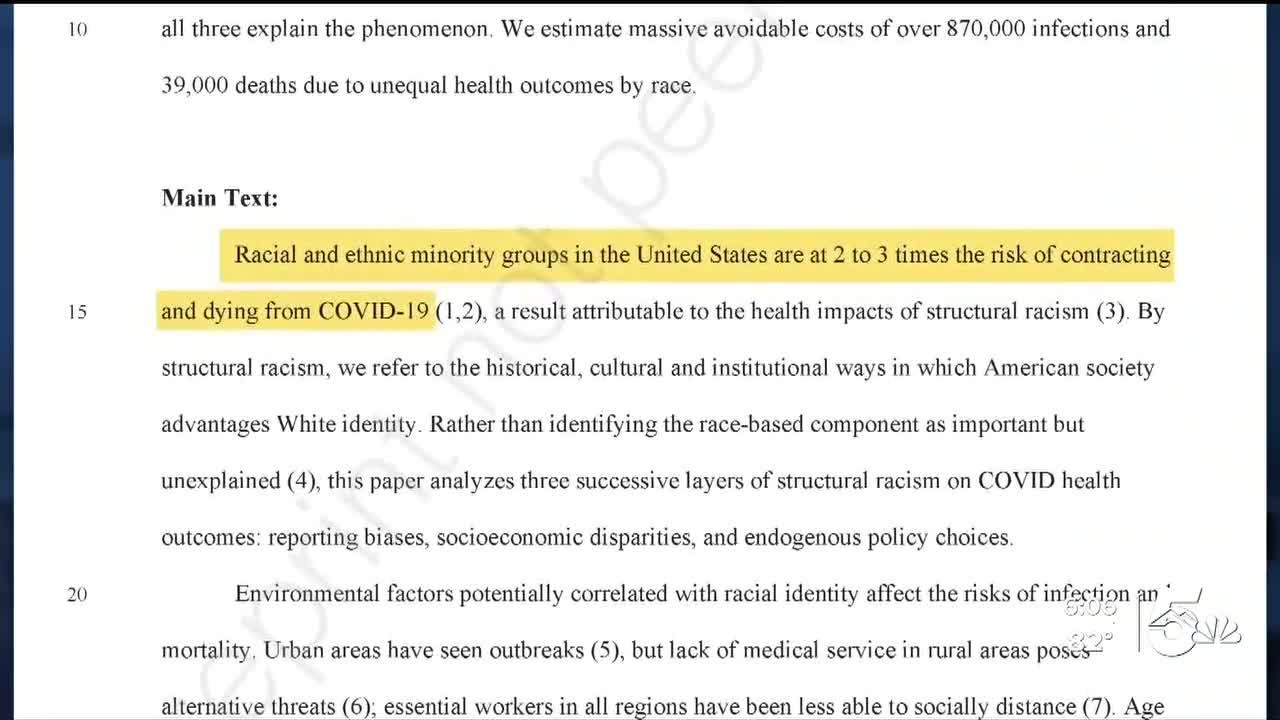 Study: Racial inequity in COVID-19 impacts