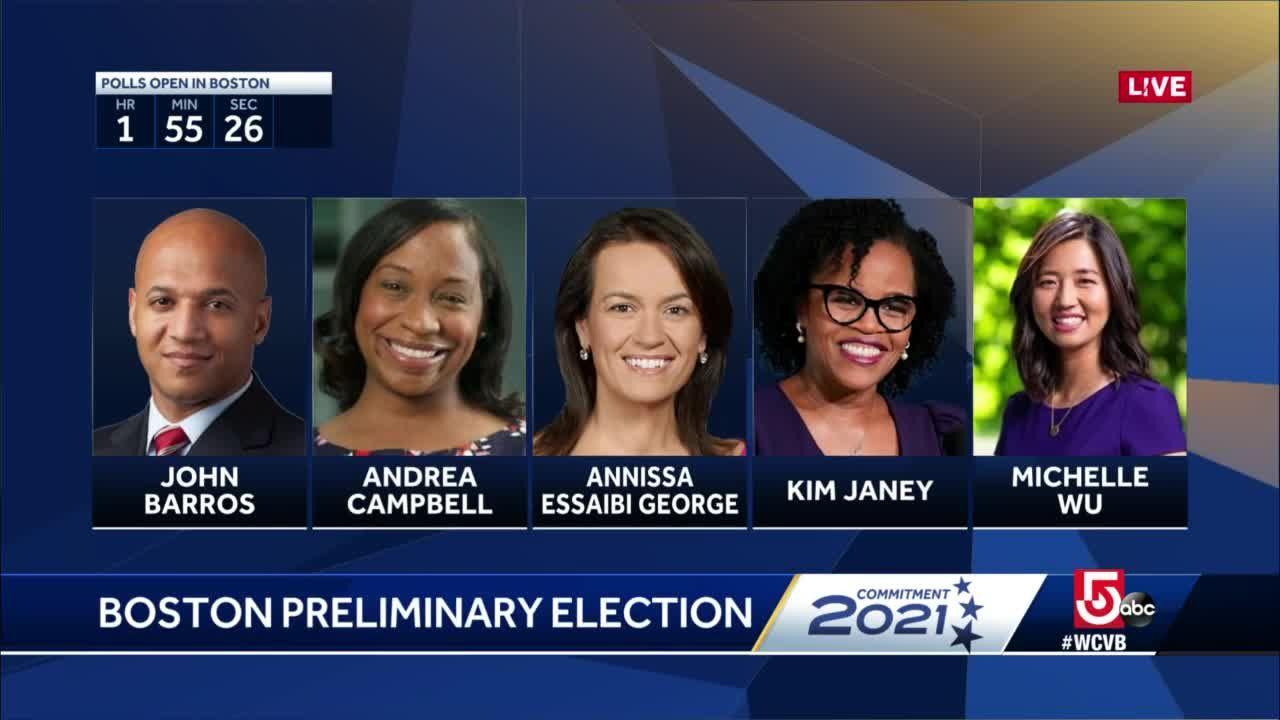 Voters head to polls in preliminary Boston mayoral election