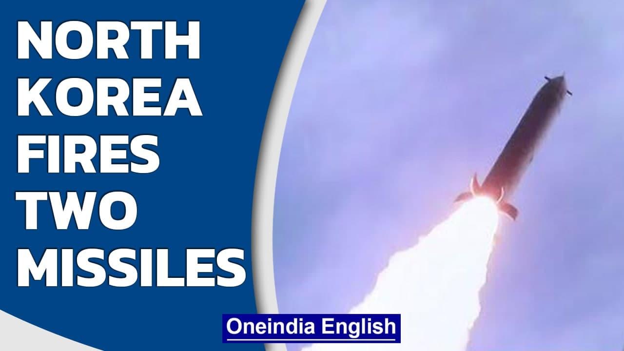 North Korea fires two ballistic missiles into East sea | Oneindia News