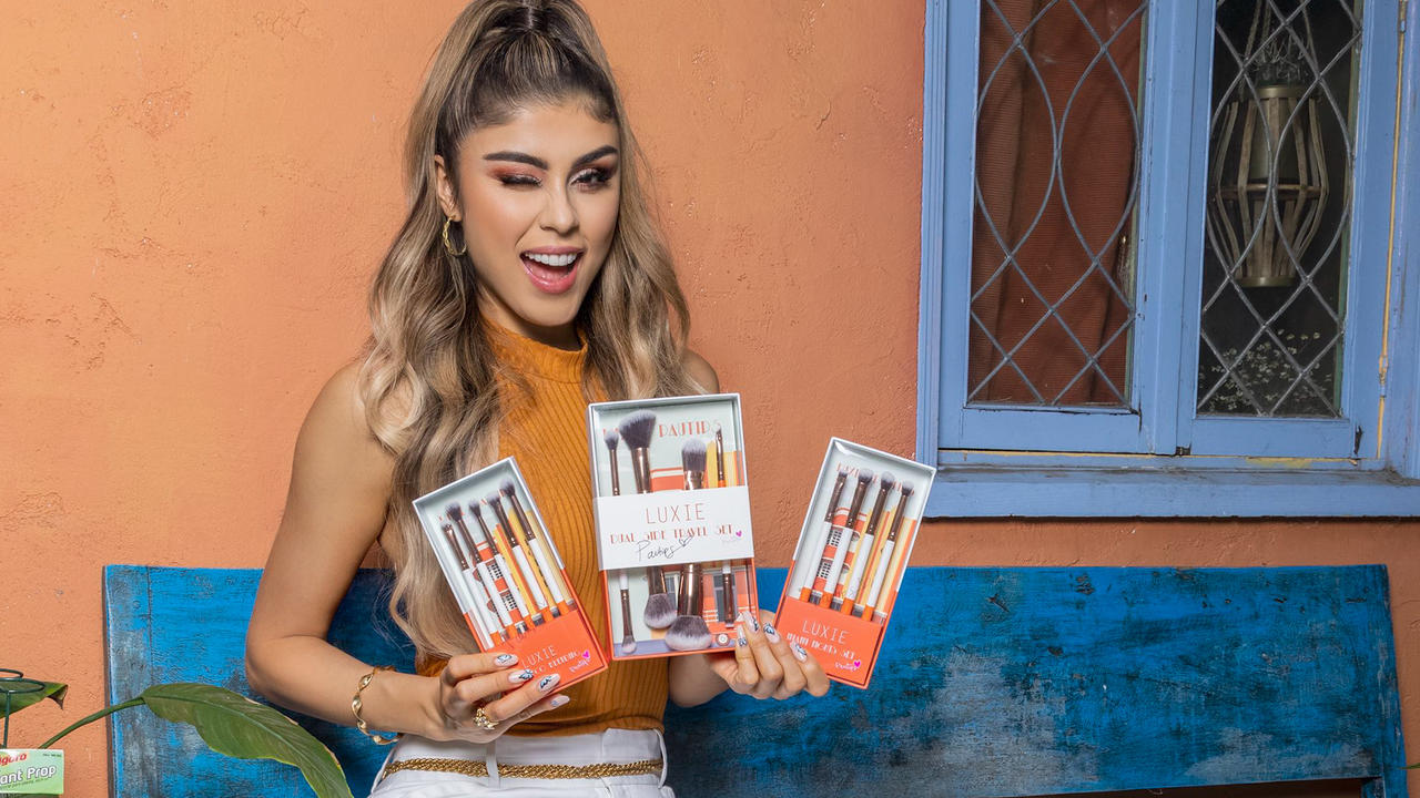 Colombian beauty guru launches must-have makeup brush collection with Luxie Beauty